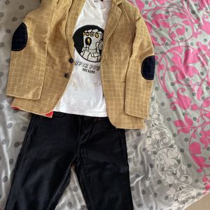 11 To 13 Year Boys Party wear Set