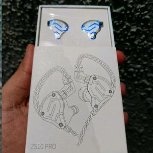 😱Earphone With 10 Speakers IEM Kz ZS10 Pro