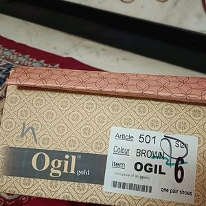 Ogil Gold Shoes Neu