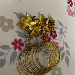 Beautiful Golden Bangles