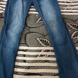 Used Jean With Loops