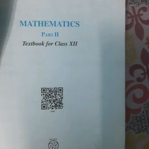 2 Books MATHEMATICS Class 12