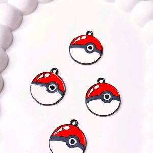 Cinnamon Roll & Pokemon Charms Combo Set