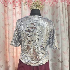 Sparkly Sequined Party Top