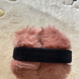 Faux Fur Foldable Big Earmuffs For Winter