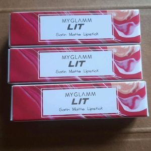 MyGlamm Satin Matte Lipstick💄1pc In 149rs😍New✅