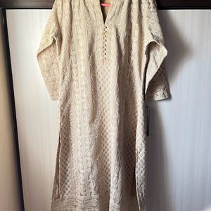 New , Unused Chikankari Kurtha