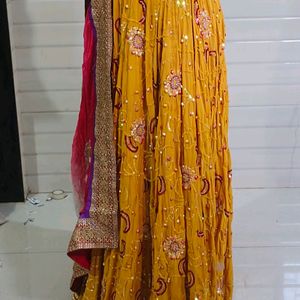 Heavy Sequin Work Lehenga Choli