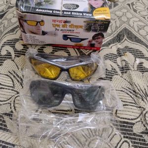 3 In 1 Day Night Vision Glasses