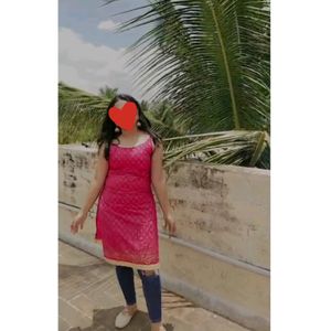 Pink Trendy Kurti