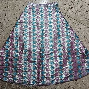 Shining Silver Skirt