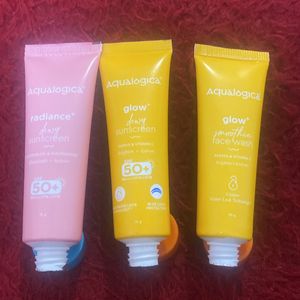 Sunscreen Facewash Aqualogica