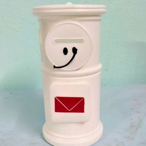 Post Box For Savung Money White