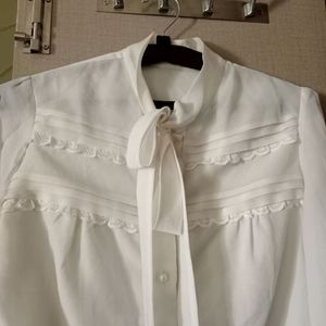 White Korean Shirt