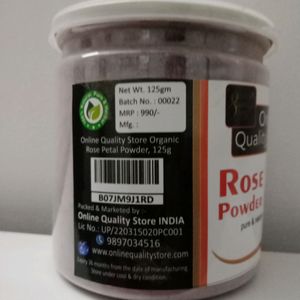 Rose Powder For Face Pack