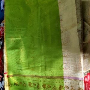 New Silk Saree With Blouse