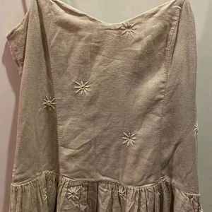 Zara Embroidered Dress