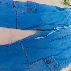 Blue Cargo Jeans