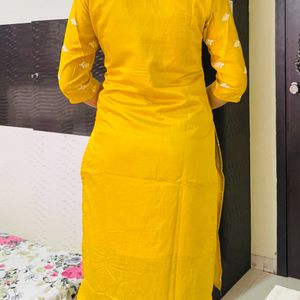 Yellow Kurta