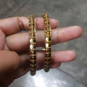 1 Bracelet & 2 Pair Bangles