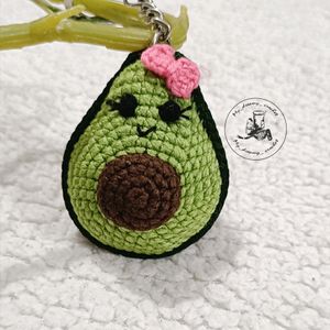 Avocado Keychain