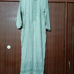 Brand New Cotton Chikenkari Kurti