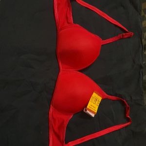 New Red Bra With Tag