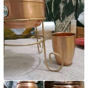 Fully Copper Orginal Water  Container