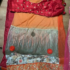 Saari With Blouse New Condition