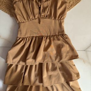 Beige Dress