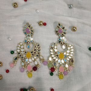 Multi Colour Earrings