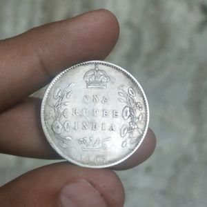 One Rupee Rare Silver Coin ( Pack Of 3 )