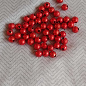 Red Colour Beads