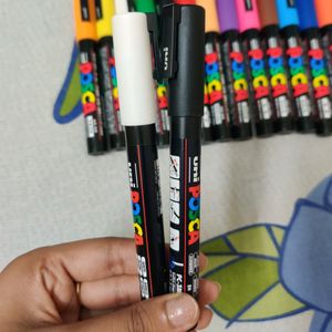 POSCA markers Set Of 15+ 2 Extra