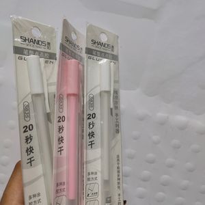 Glue Pen Stick Aesthetic Stationery Art & Craft