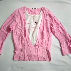 Pink Women's Top