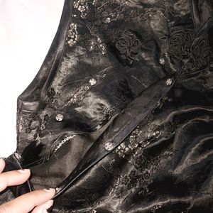 The Perfecg Black Cheongsam