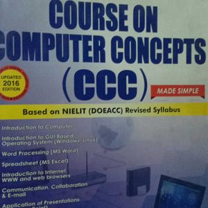 Ccc  Book Course Computer Concept