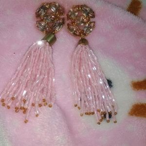 Pink Crystal 💞🩷 beautiful Earings