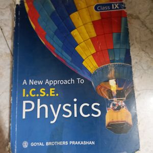 Class 9th ICSE Physics Book (Goyal Brothers)