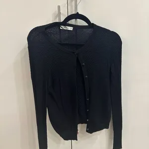 Zara Knit L Size Black cardigan