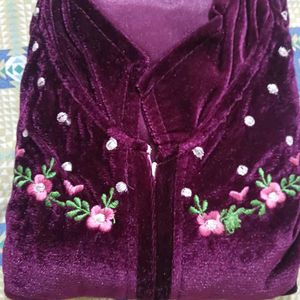 Velvet Night Gown Absolutely New