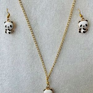 2set Combo Earrings Whit Necklaces