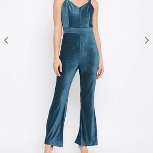 Teal Blue Jumpsuit