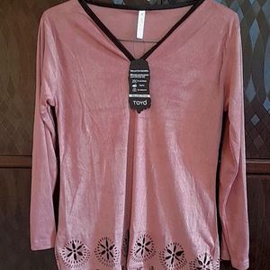 Womens Velvet Top