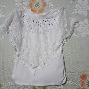 White Gorgeous Baby Girl Top