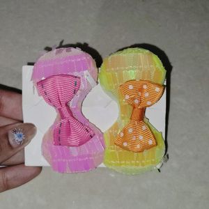 Combo Of Hair Bow Pins