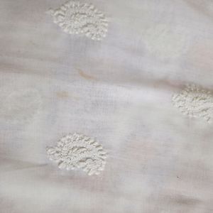 Men White Chikankari Kurta 1