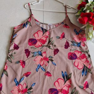 Women Cut sleeve Floral Top