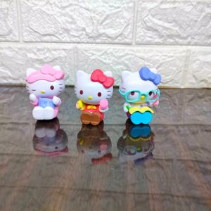 Combo Mini Hello Kitty Figure 6 Pcs